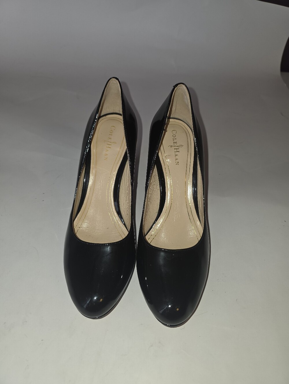 Cole Haan Nike Air Chelsea Platform Pumps Size 7B Black